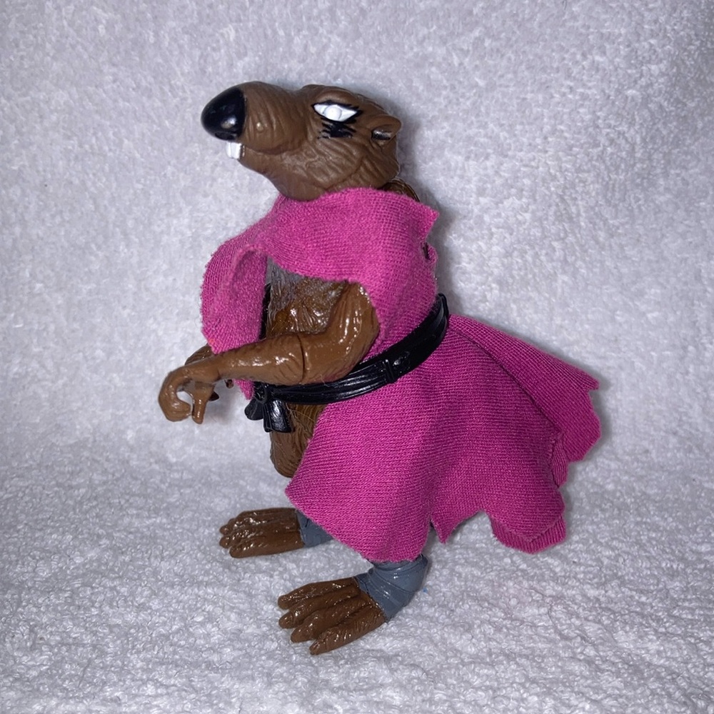 TMNT Vintage 98 Figure Splinter with Clothes Belt teenage mutant ninja turtles